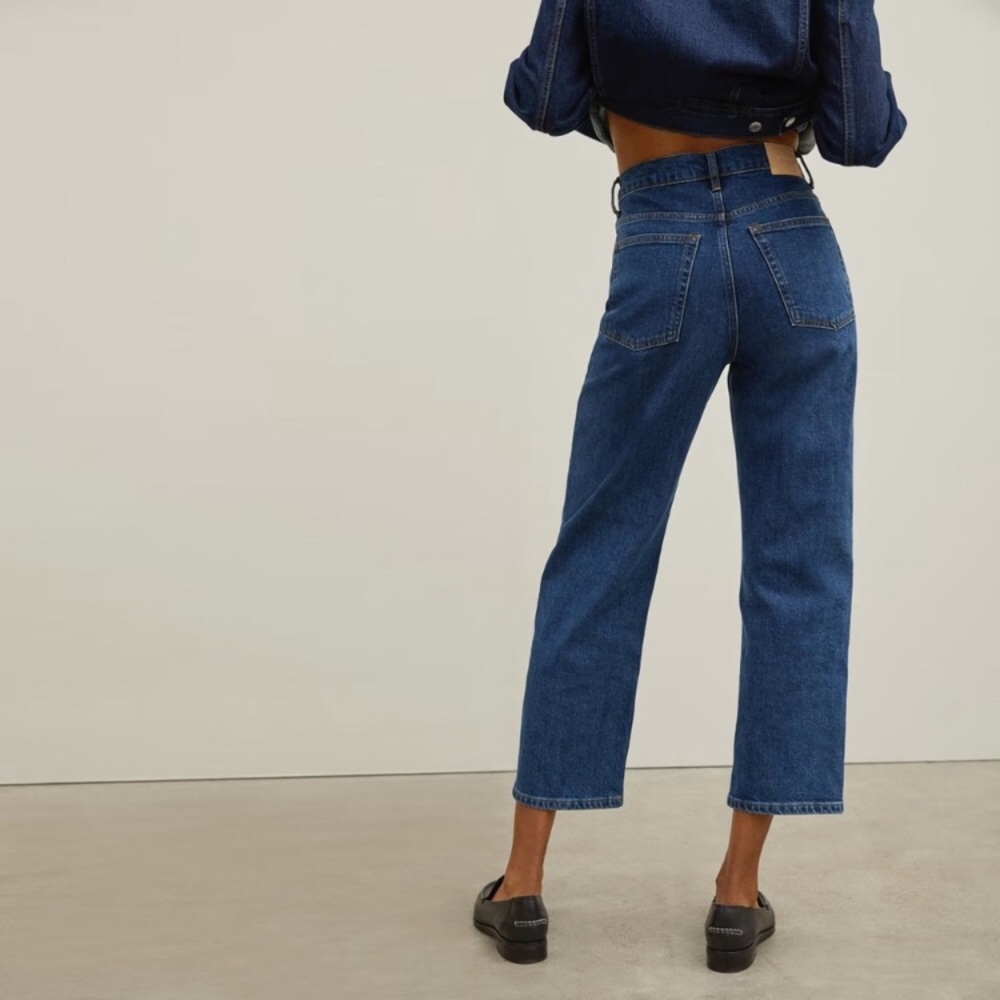 EVERLANE The Way High Jeans in Vintage Indigo 30